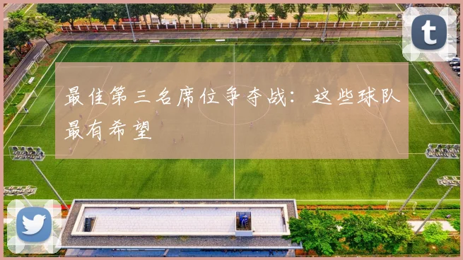 最佳第三名席位争夺战：这些球队最有希望